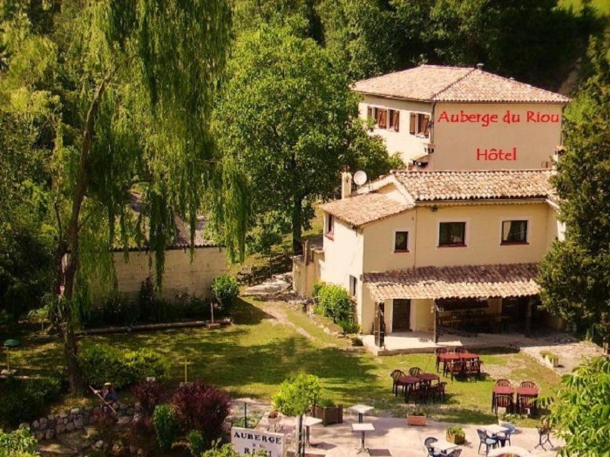 Auberge Du Riou Puget-Rostang Exterior foto